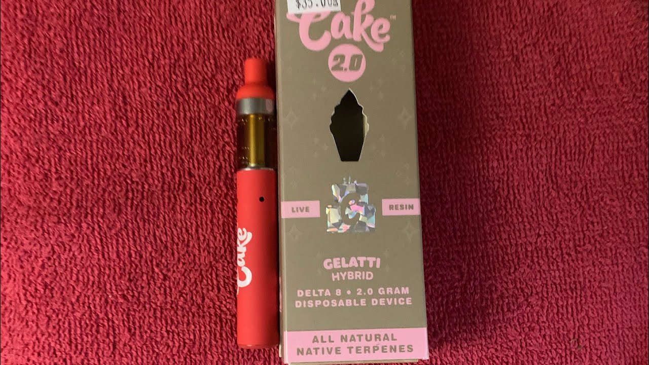 Cake 2.0 delta 8 gelatti hybrid dispo review