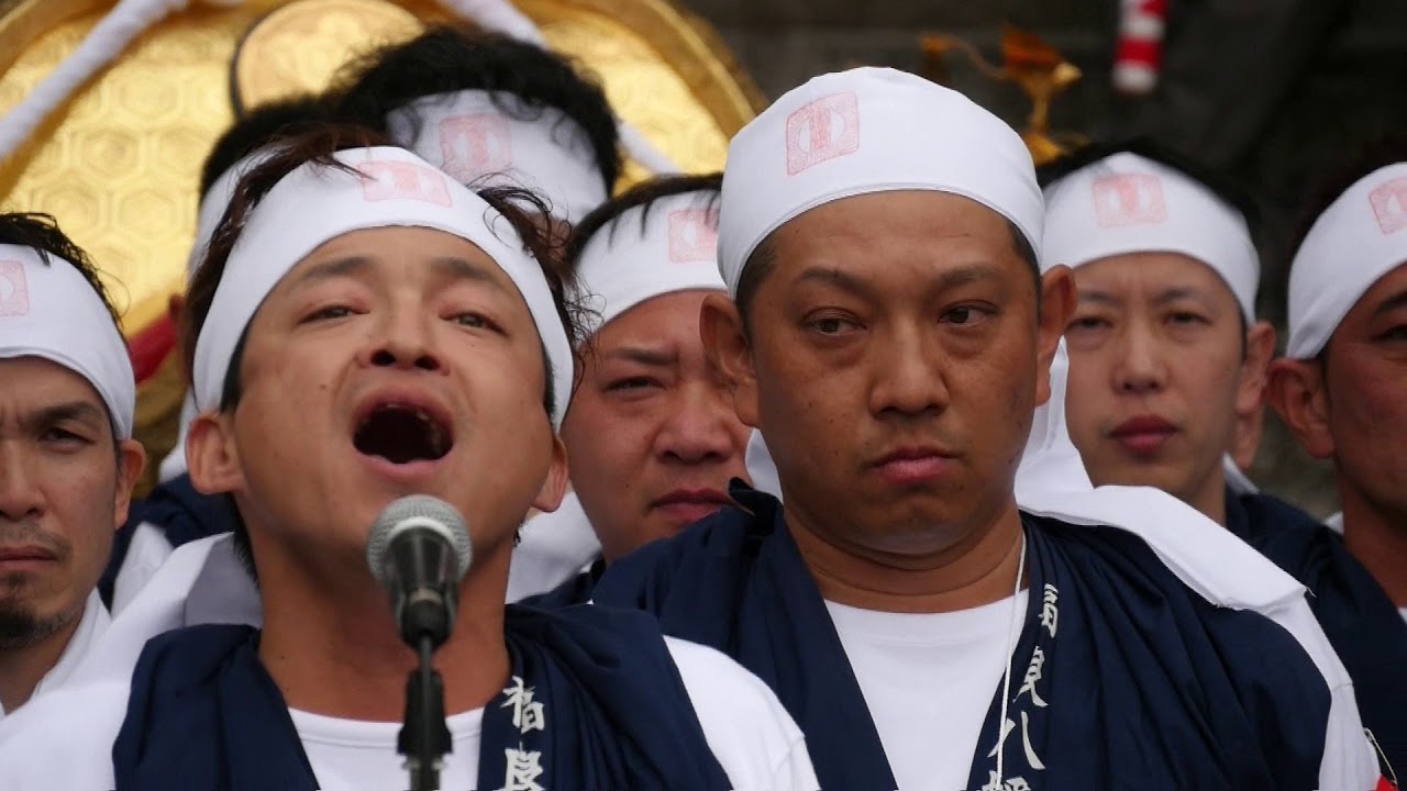 2018年4月１日福良八幡神宮春季例大祭　馬翔会　神輿巡行