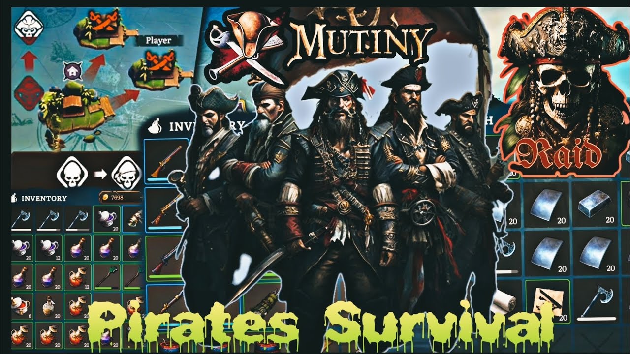 Mutiny:Pirates 🏴‍☠️Never Return With Empty Hands😎