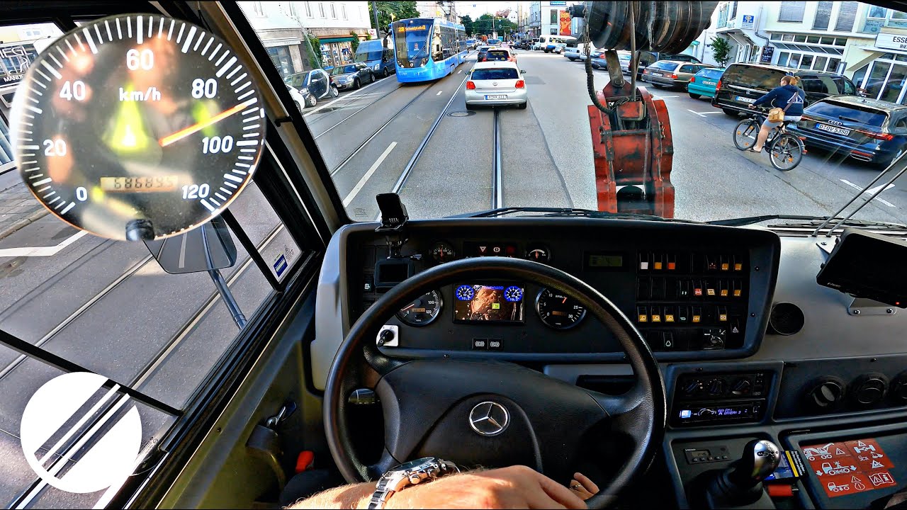 TADANO FAUN ATF 220G-5 CITY POV TEST DRIVE 🕌