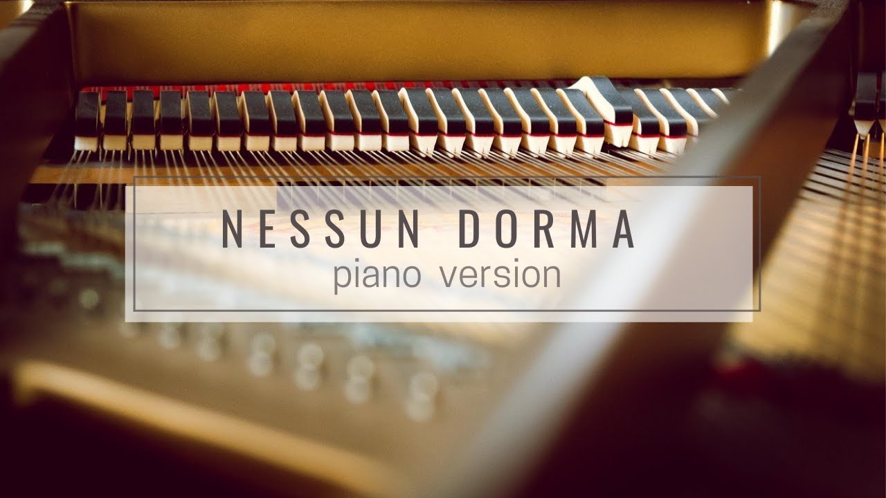 Nessun Dorma (piano version) - Pietro Gallo