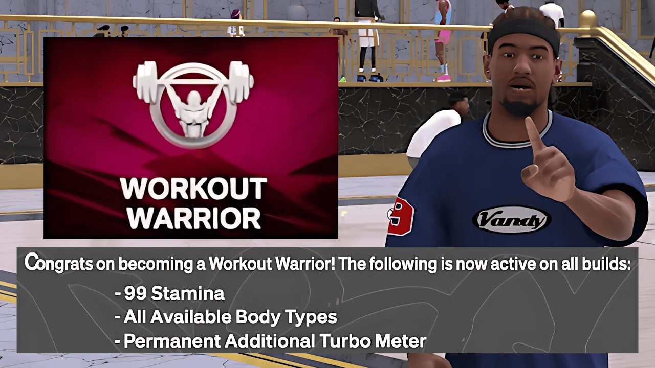 САМЫЙ БЫСТРЫЙ СПОСОБ ПОЛУЧИТЬ WORKOUT WARRIOR в NBA 2K25 (Лучший обучающий курс по Workout Warrior)