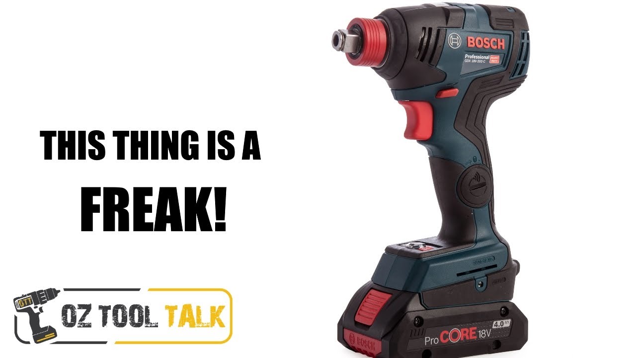Ударный гайковерт Bosch GDX 18V 200C / IDH182 — гибридный гаечный ключ 1/2 дюйма (2019 — Bosch Pr...