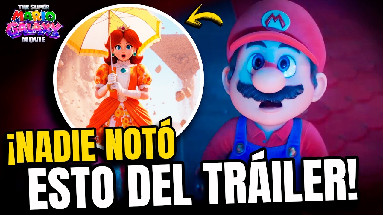 🚨 ¡CONFIRMADO! DAISY podría aparecer en Super Mario Galaxy 😱 y el tráiler REVELA GRANDES secretos