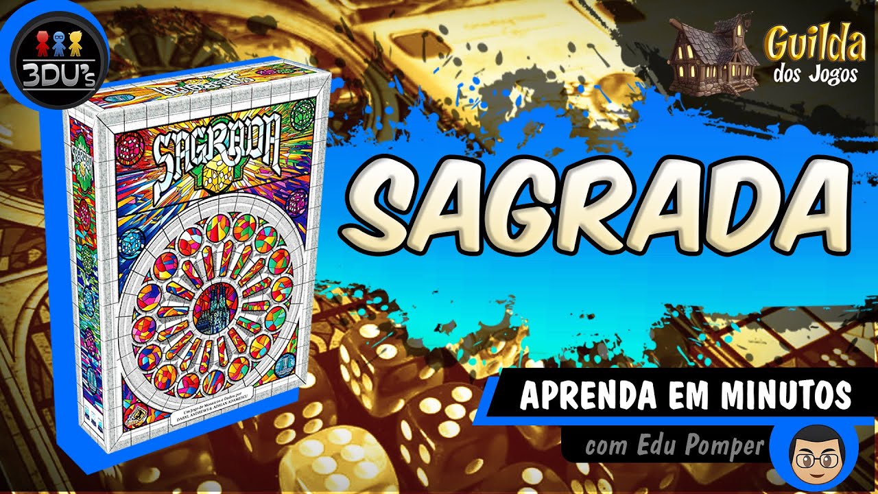 Sagrada - Regras - Aprenda em Minutos - Ep. 23