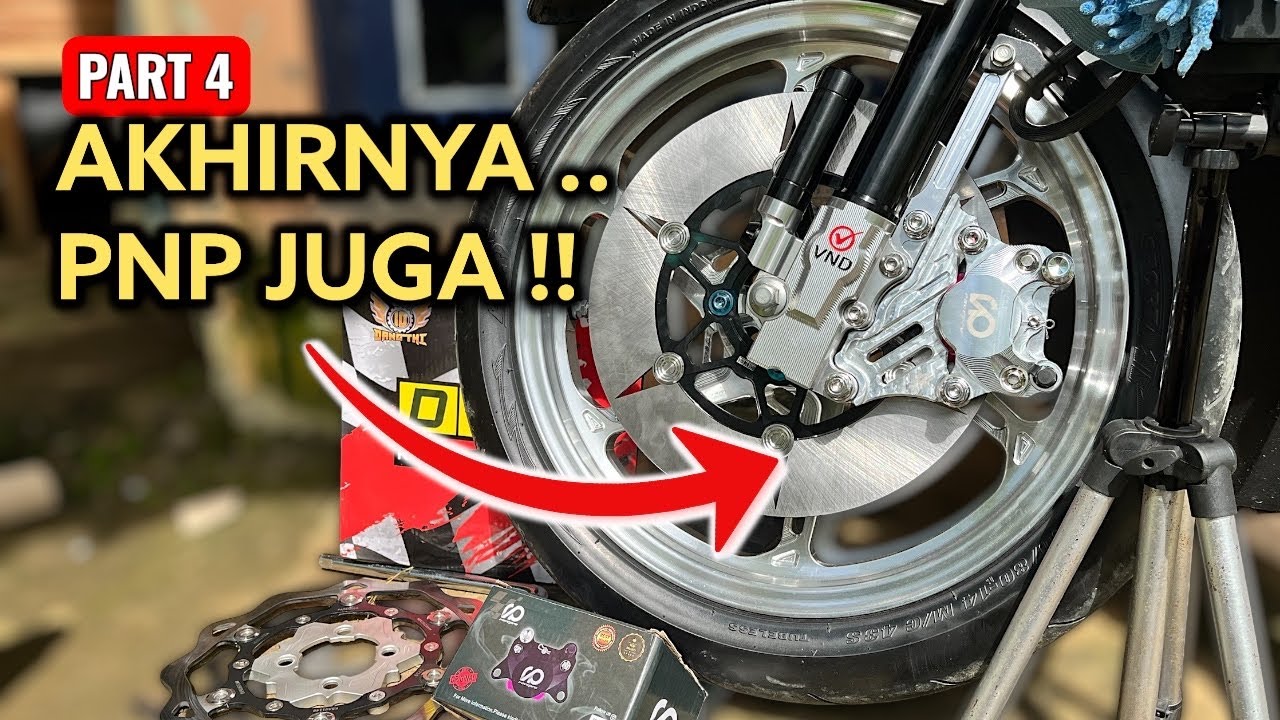Pasang disk buta 260mm di vario 125 new‼️#vario125new 