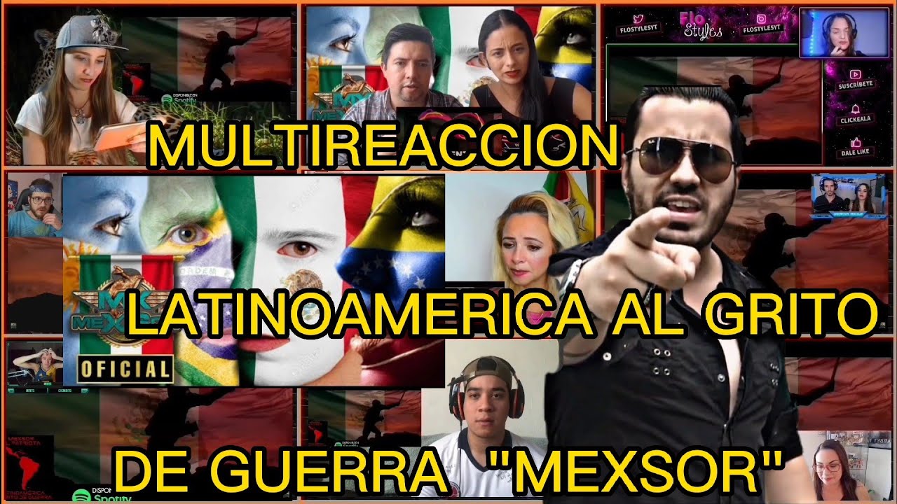 CON ORGULLO LATINOAMERICA AL GRITO DE GUERRA "MEXSOR"