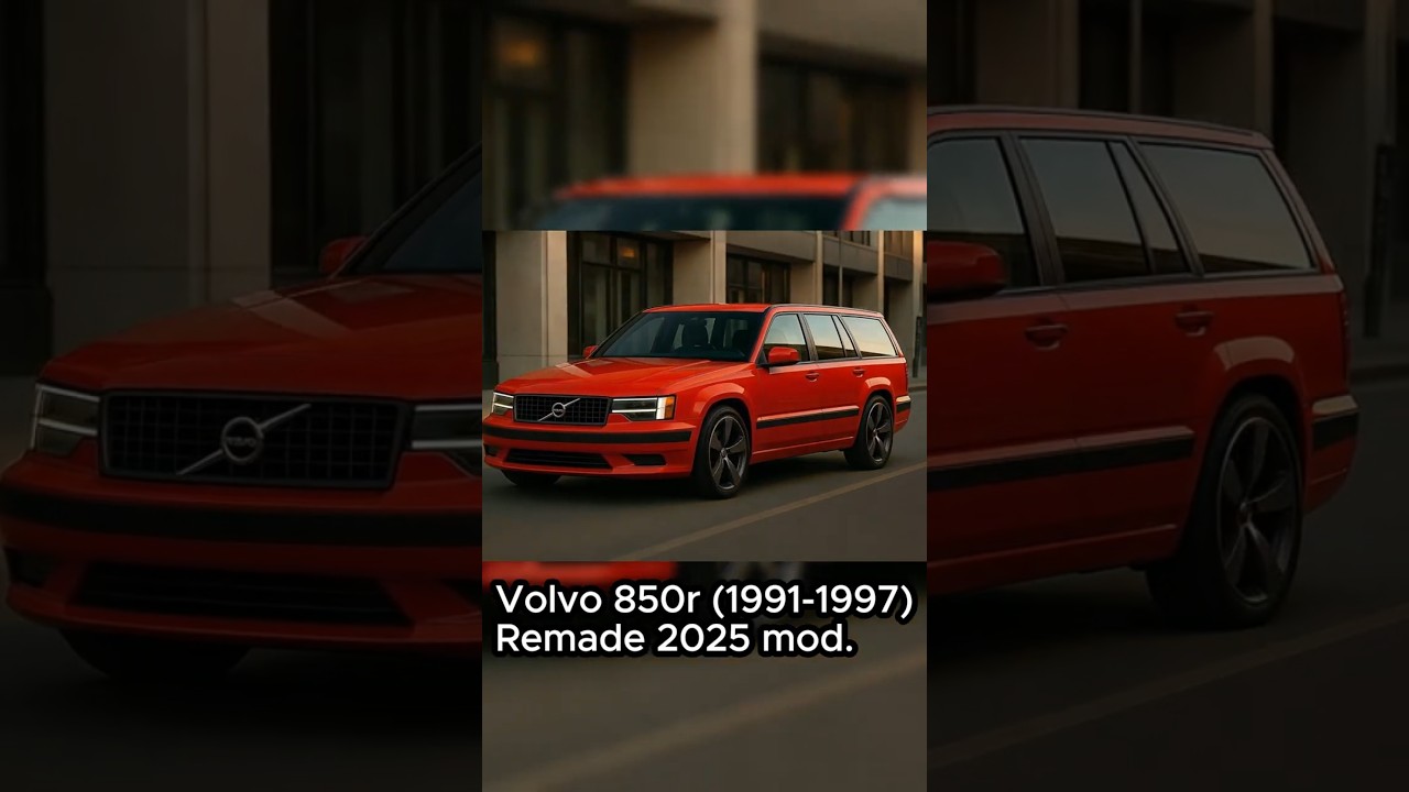 Volvo 850r (1991-1997) Remade 2025mod. #volvo #volvo850r #remake #conversion #concept #future #car