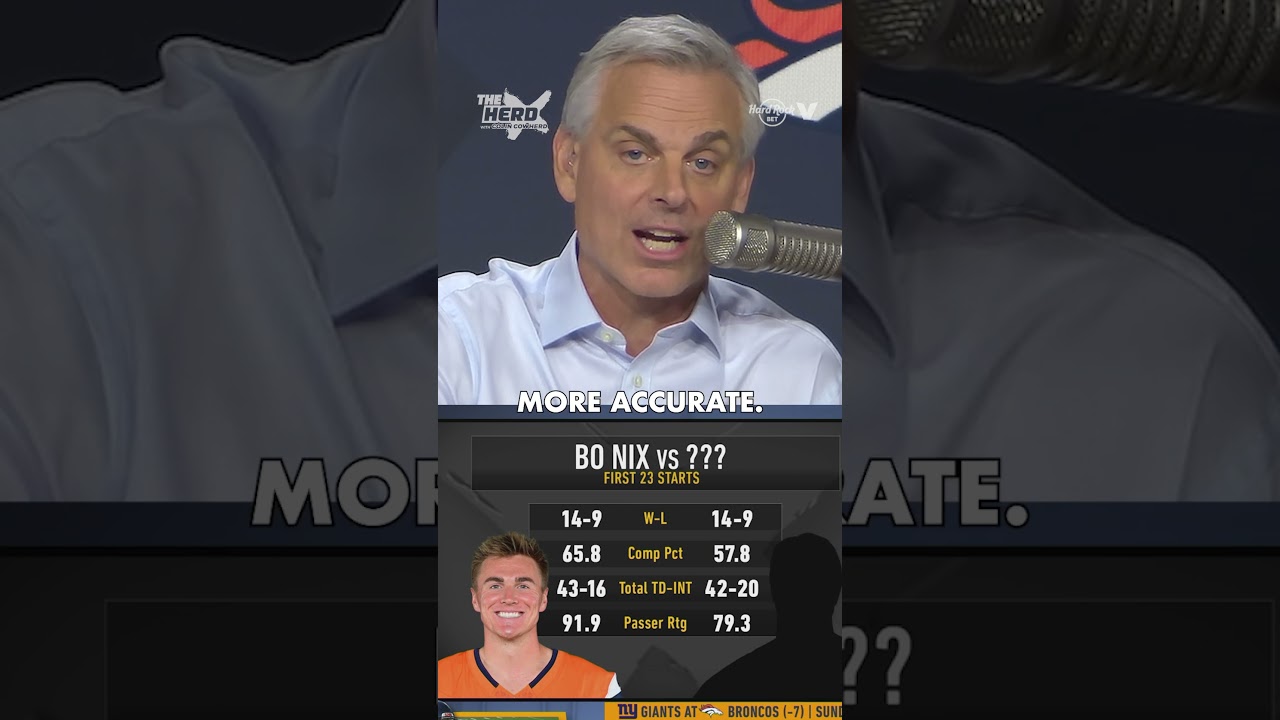 Чем #bonix отличается от других элитных квотербеков? | THE HERD #nfl #denverbroncos #joshallen