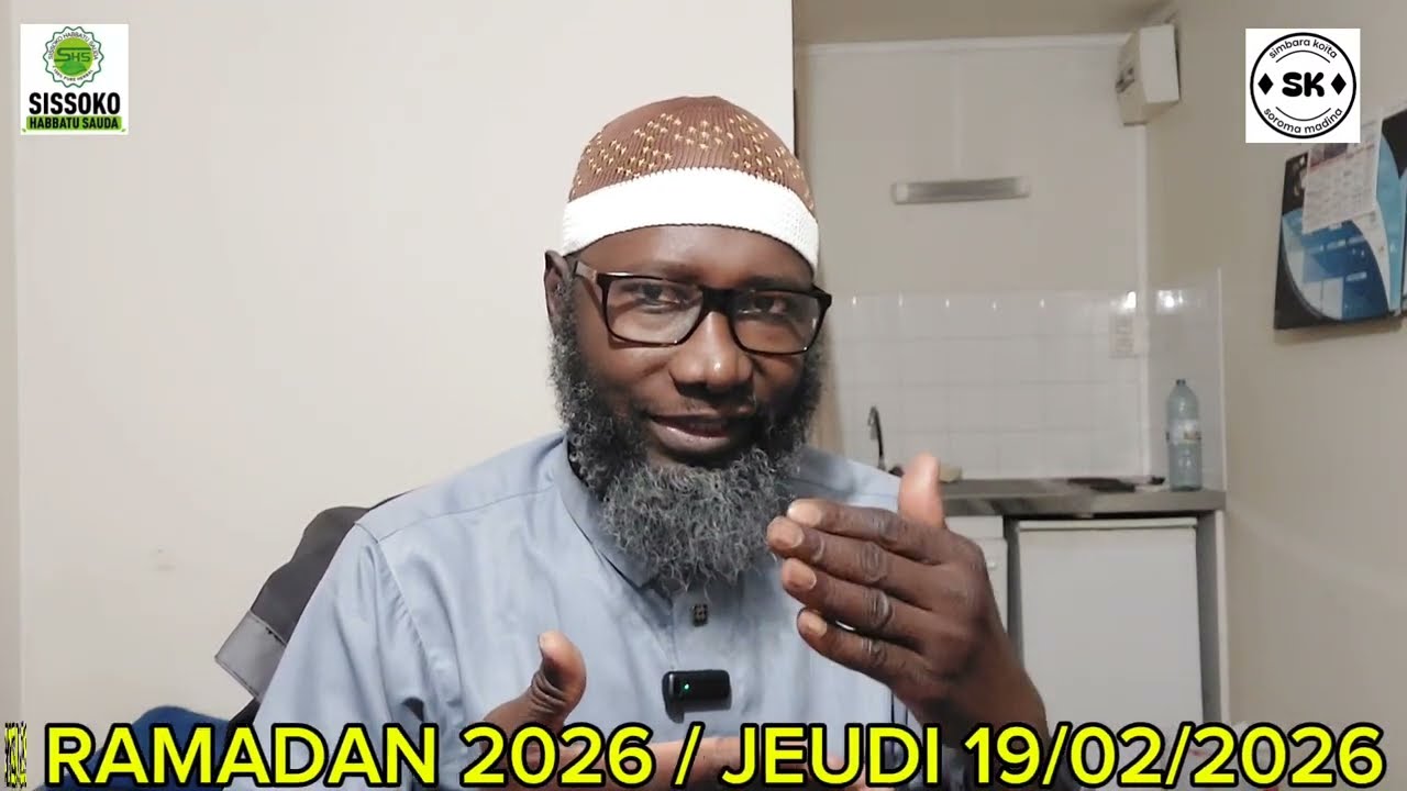 RAMADAN 2026 / JEUDI 19/02/2026