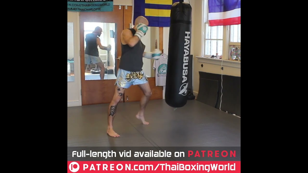 Jab-Cross-Hook Combos vs. Jab-Cross-Body Hook Combos (Preview) | Muay Thai Short Clip | Thai Boxing