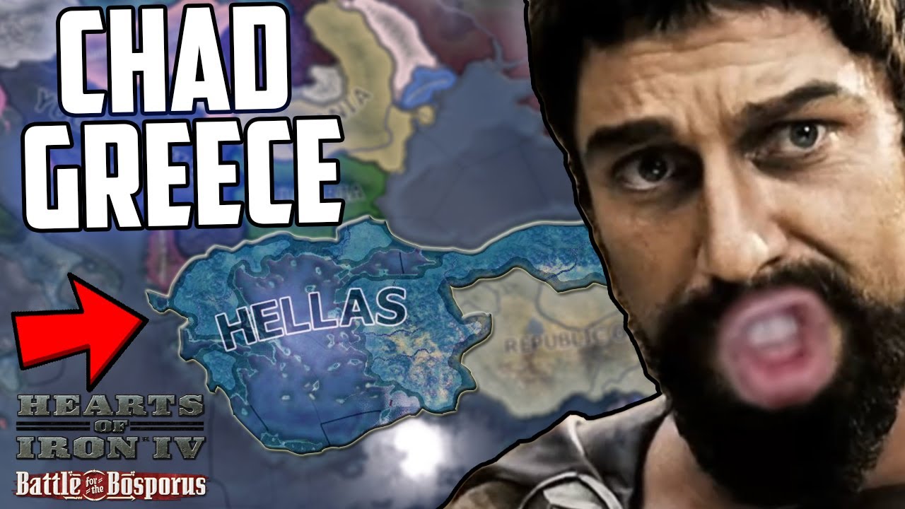 Hearts of Iron 4 CHAD Greece on Battle for the Bosporus
