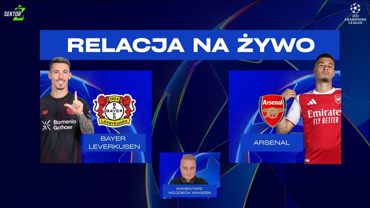 Bayer Leverkusen - Arsenal I LIGA MISTRZÓW I TRANSMISJA NA ŻYWO I KOMENTARZ