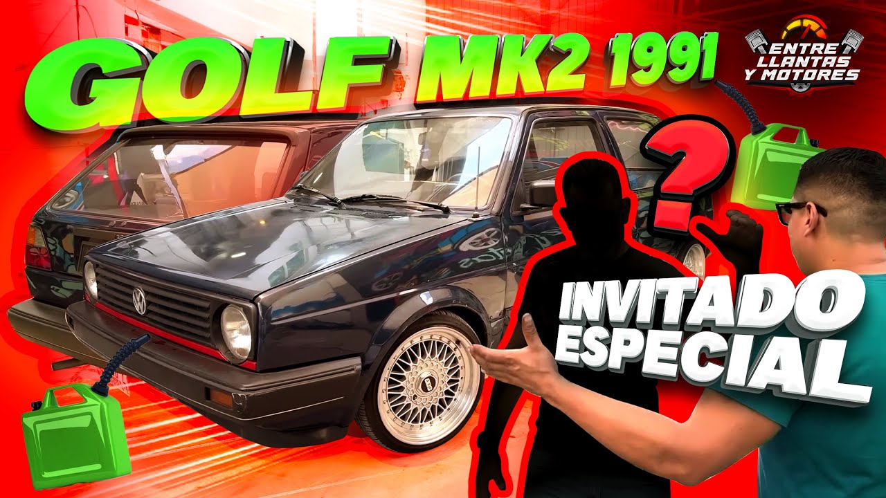 🚘✨ Reseña en ESPAÑOL golf mk2 1991 (CON INVITADO ESPECIAL)
