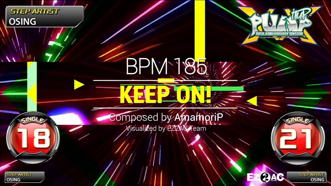 [PUMP IT UP XX] Keep On! S18 & S21