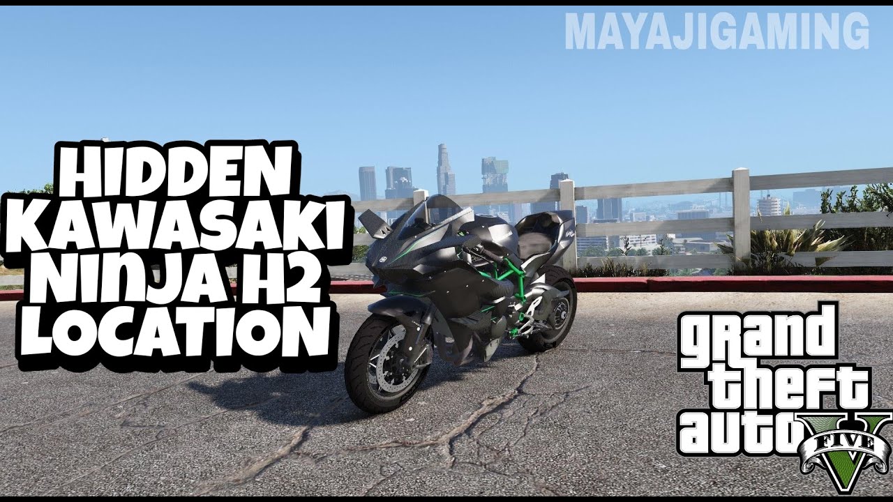 GTA 5 : hidden kawasaki ninja h2 location (hidden location)
