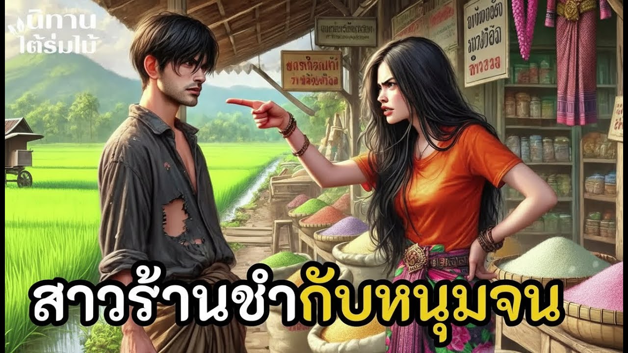 สาวร้านชำกับหนุ่มจน ｜ EP.433 #นิทานพื้นบ้าน #นิทานก่อนนอน #นิทานสอนใจ #นิทานชาวบ้าน