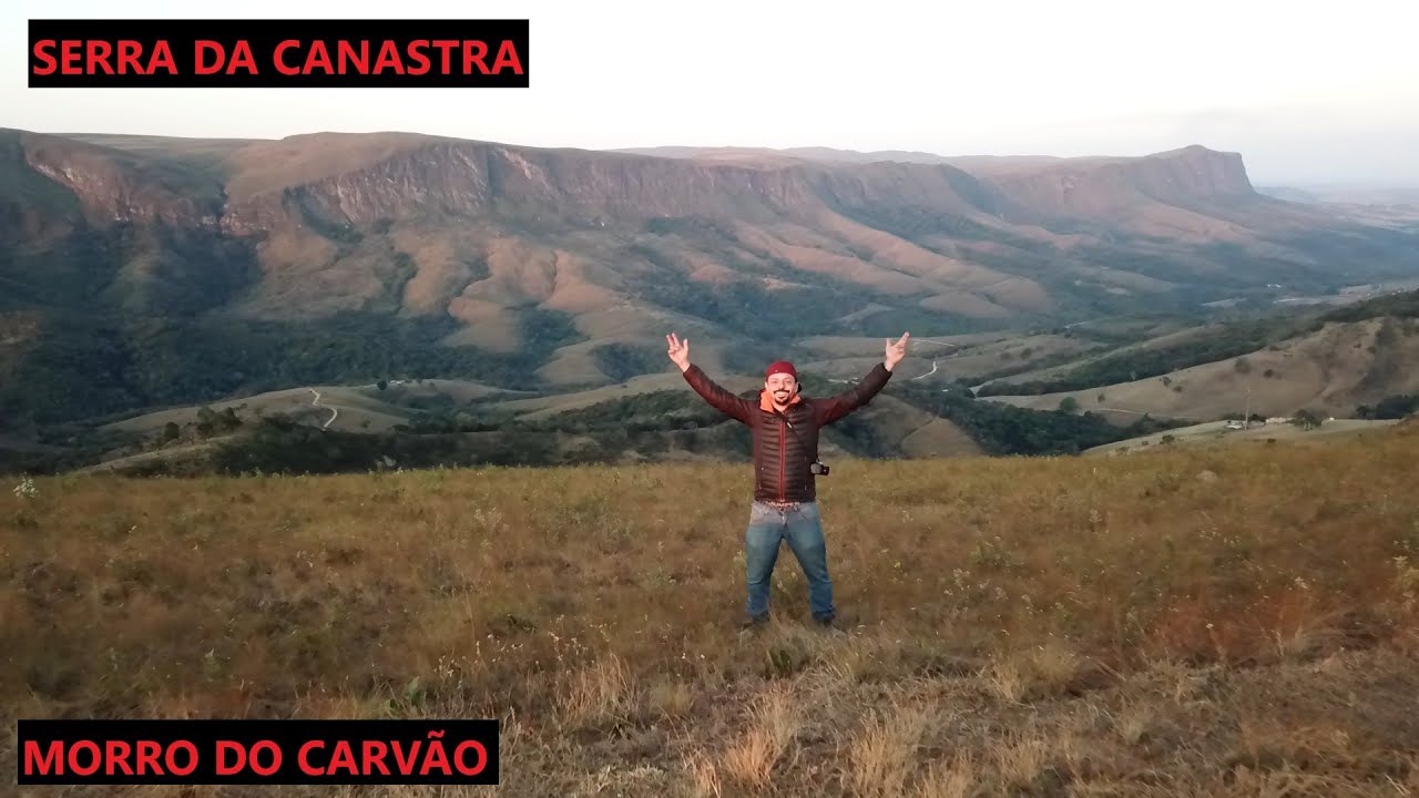 Incrível Mirante na Serra da Canastra com Por do Sol Maravilhoso ( Morro do Carvão )