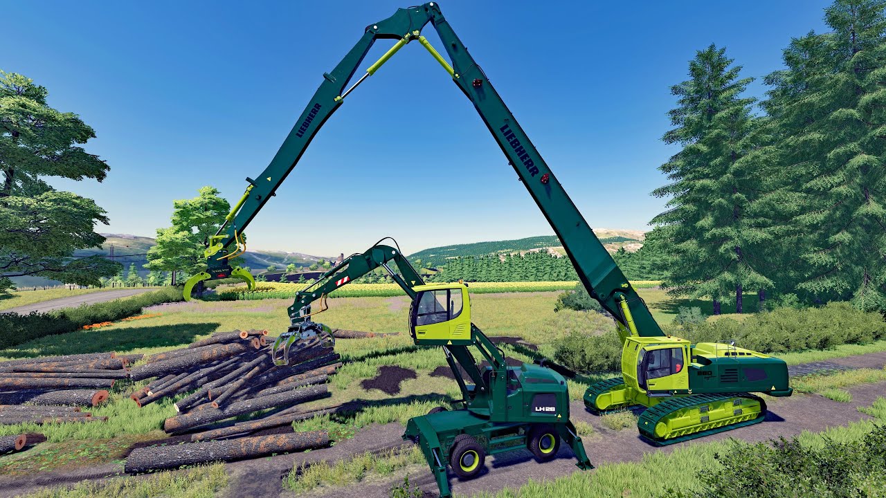 FS22 - Карта Долина Старая Ферма 025 🇩🇪 🚜🚧🚛 - Лесное хозяйство, фермерство и строительство - 4K