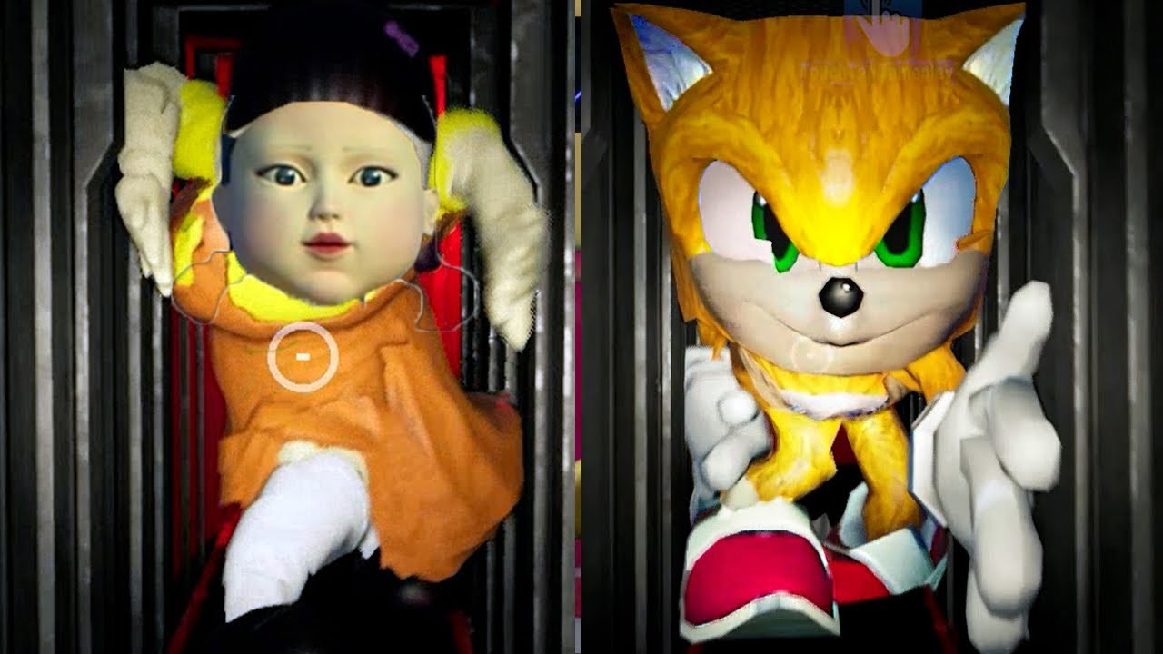 Poppy Playtime Sonic Super & Squid Game Doll New Huggy Wuggy is Sonic Super & Squid Game Doll