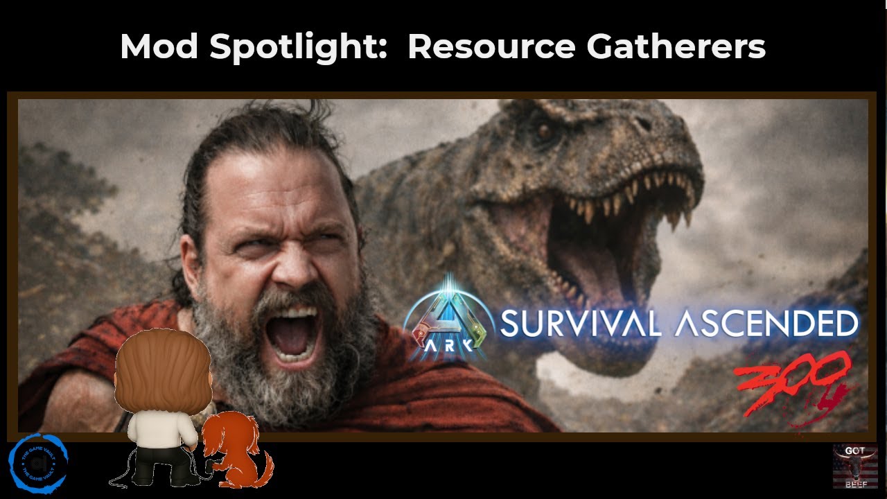 Ark Survival Ascended 300 Series [PS5 Pro] - Mod Spotlight Resource Gatherers