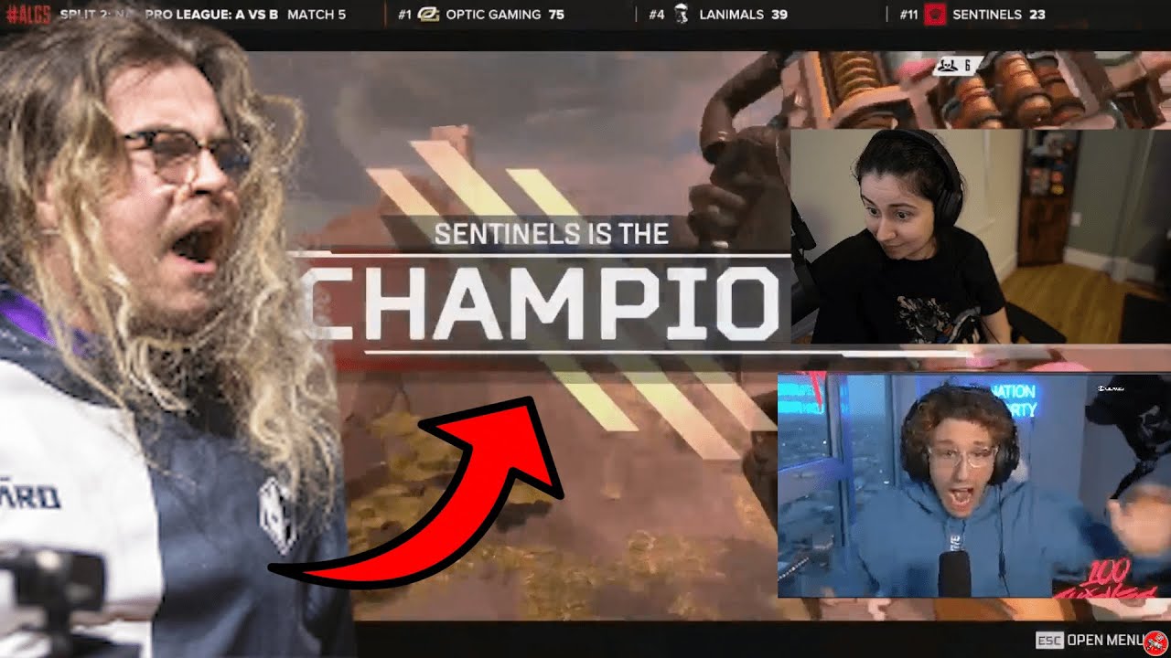SEN RamBeau left the ALGS casters speechless after THIS crazy Endgame in ALGS Pro League!