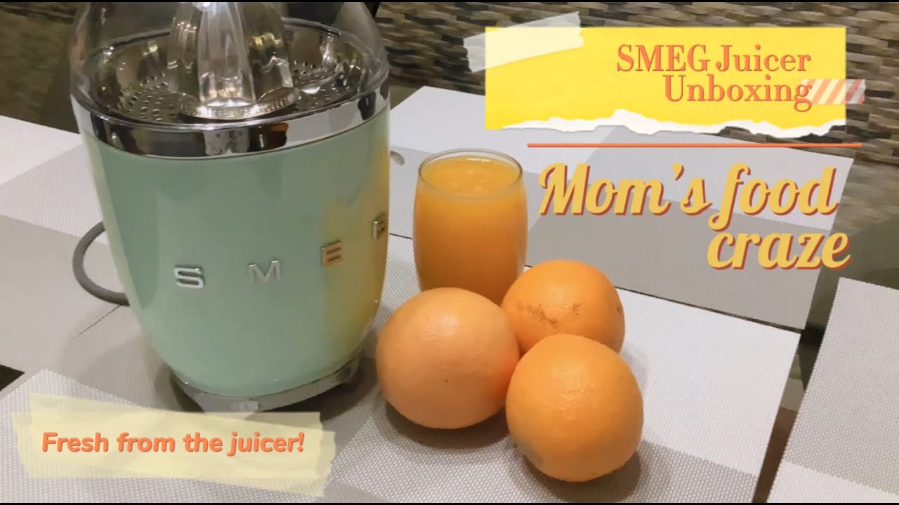 Smeg Juicer Unboxing (and how to use it)