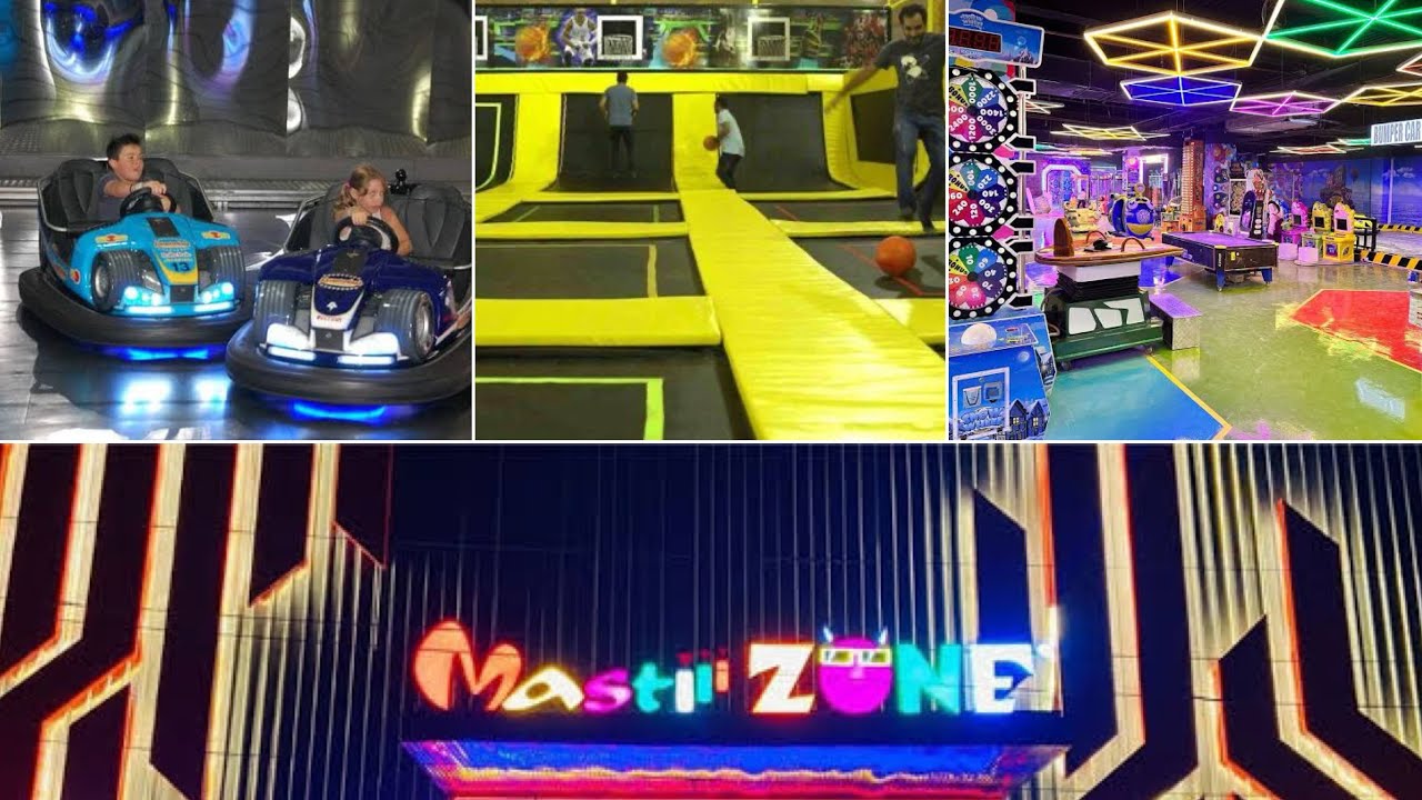 Newly Opened Masti Zone In Dwarka | Delhi First Trampoline Park | Unlimited Fun