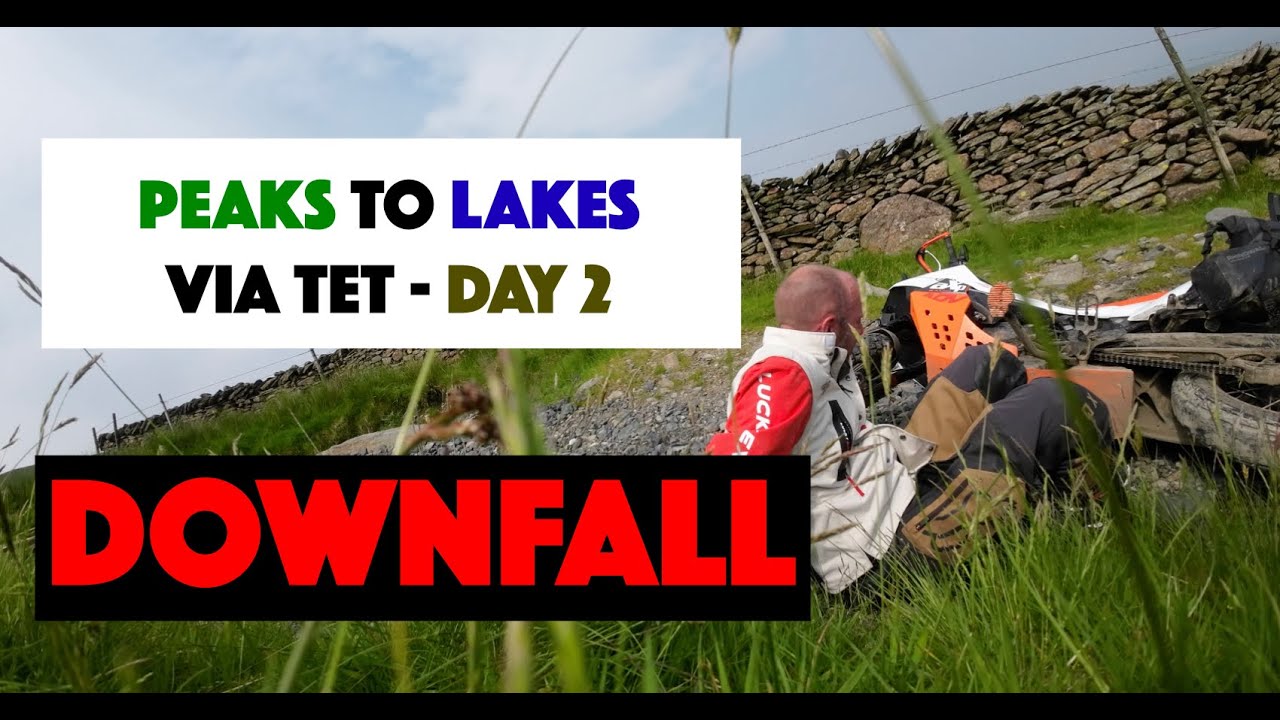 Peaks to Lakes via TET on the KTM 790 Adventure - Day 2 - Downfall