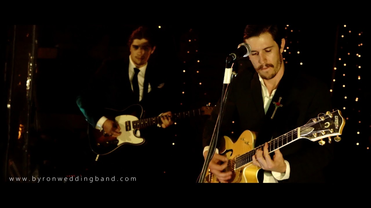 Byron Wedding Band - Dan Clark performing So Into You