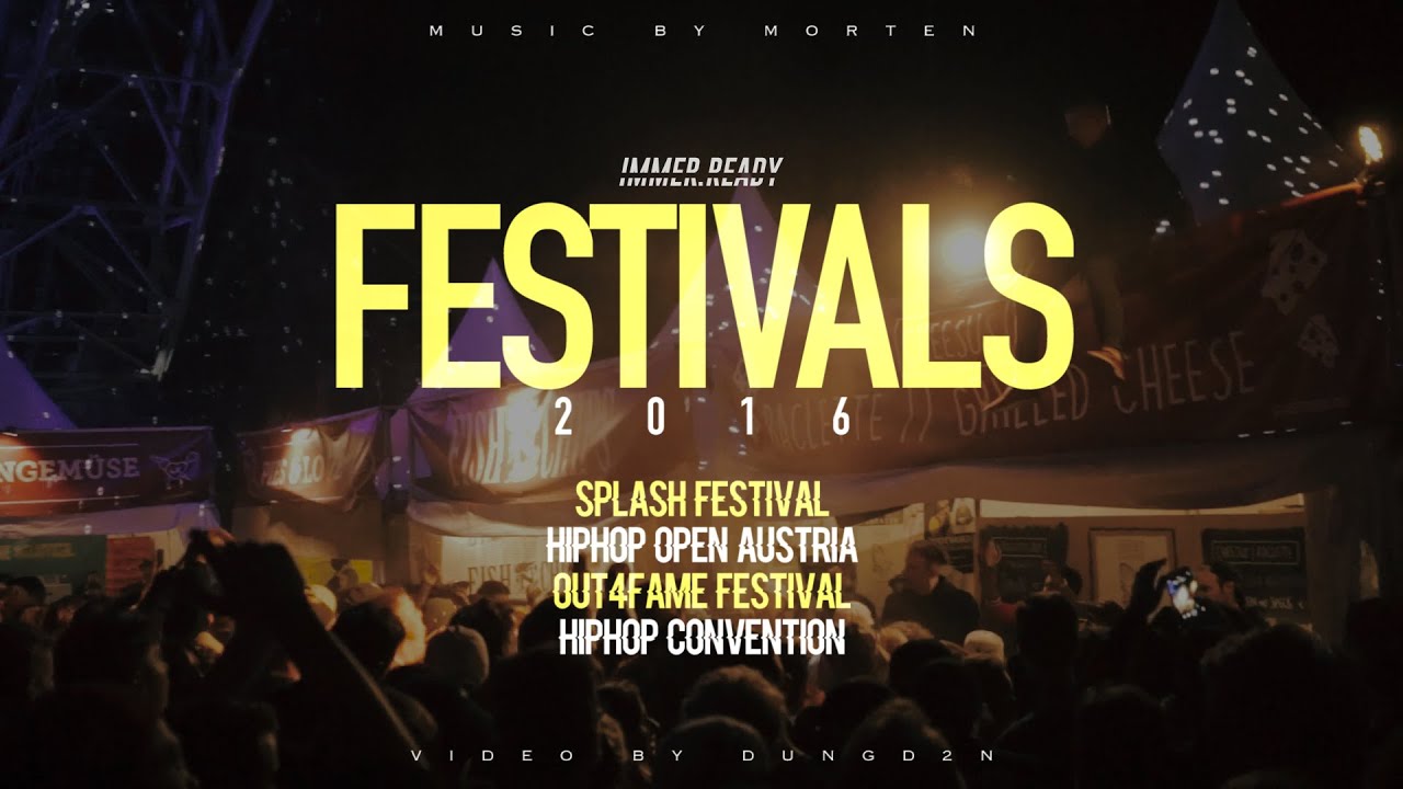 IMMER.READY - FESTIVALS 2016 (Recap)