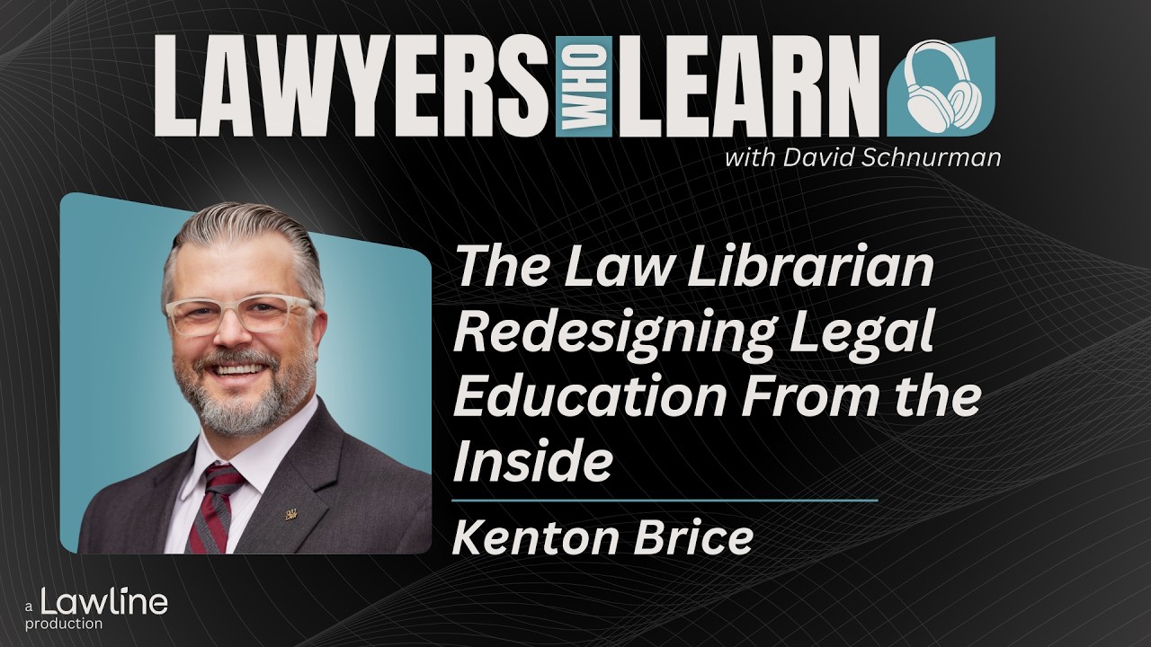 #103 The Law Librarian Redesigning Legal Education From the Inside