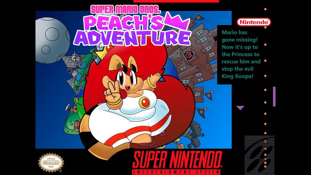 THICC PEACH IS BACK! SUPER MARIO BROS PEACH'S ADVENTURE FOR SUPER NINTENDO