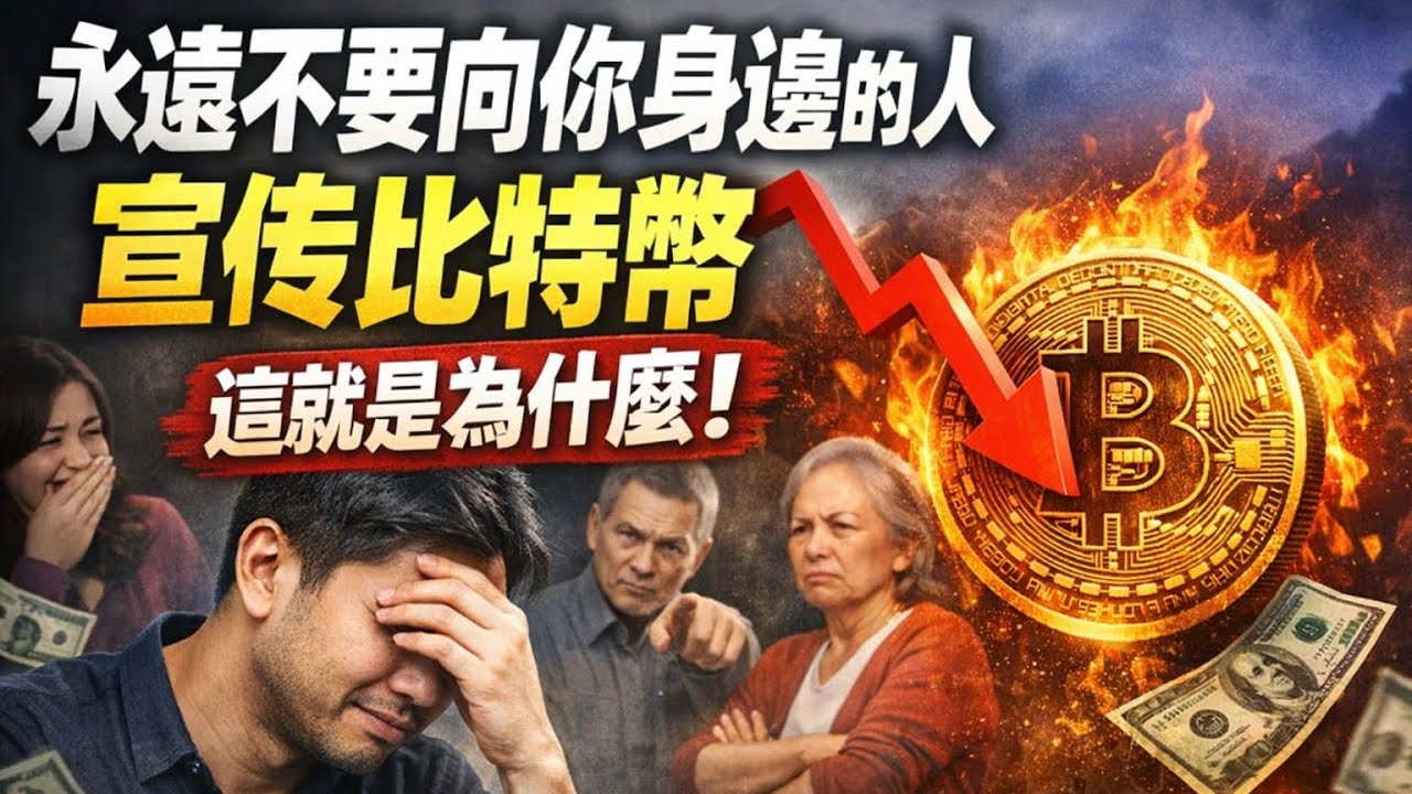 永遠不要向身邊的人宣傳比特幣：真正聰明的人都懂這個道理@InvestmentNotSoHard 