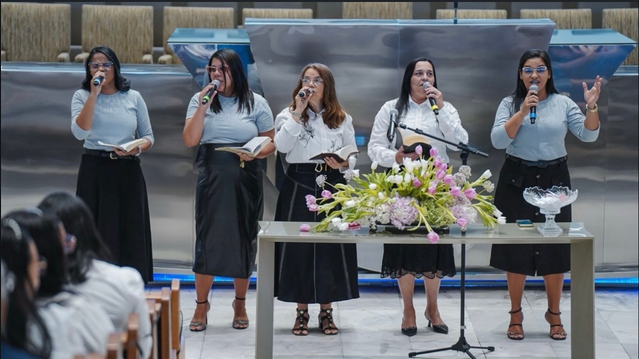 EQUIPE DE LOUVOR - PRÉ CONGRESSO DE MULHERES DA IEADPE NO TEMPLO CENTRAL 03/03/2026
