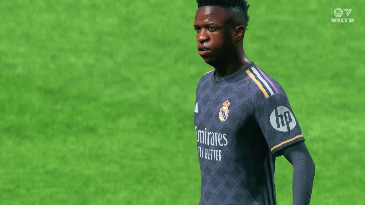 Real Sociedad vs Real Madrid La Liga 2024 FC24 PS5 Gameplay Full HD