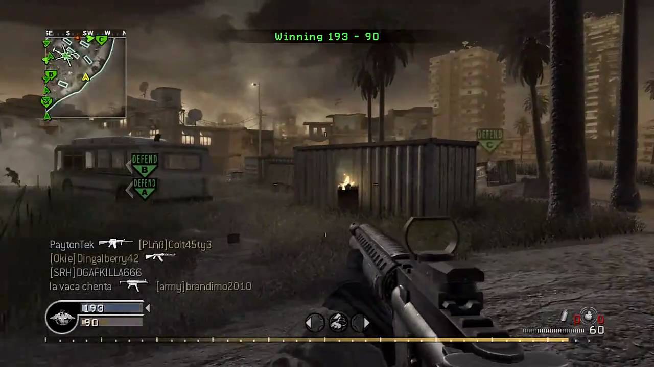CoD4 - Domination - Bog (70+)