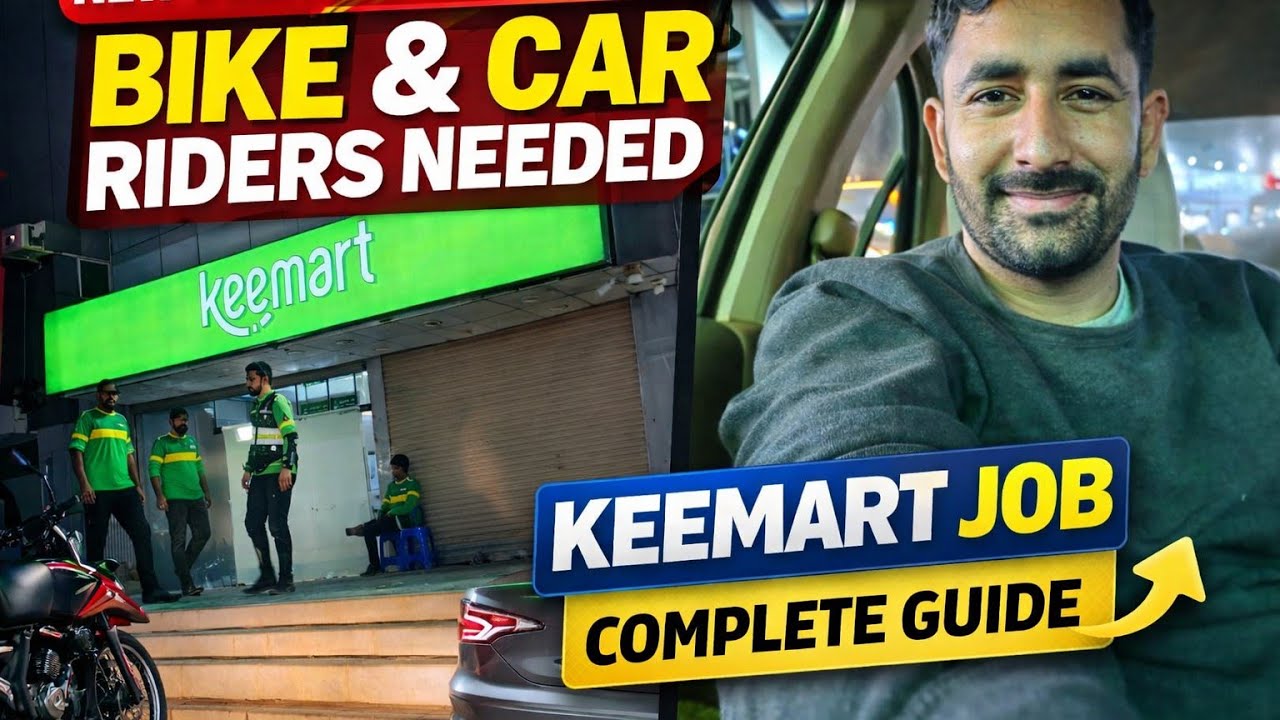 New Keemart Delivery Job 2026 | Earn Money with Bike or Car in KSA