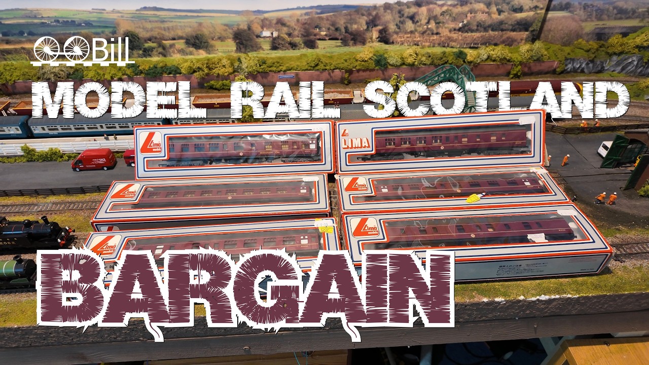 Model Rail Scotland Bargain Coaches