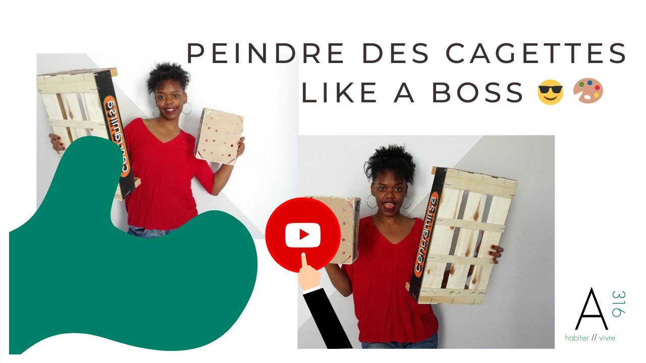 👩🏾‍🎨 👩🏻‍🎨 Peindre & customiser des cagettes en bois FACILEMENT pour la déco, rangement etc.