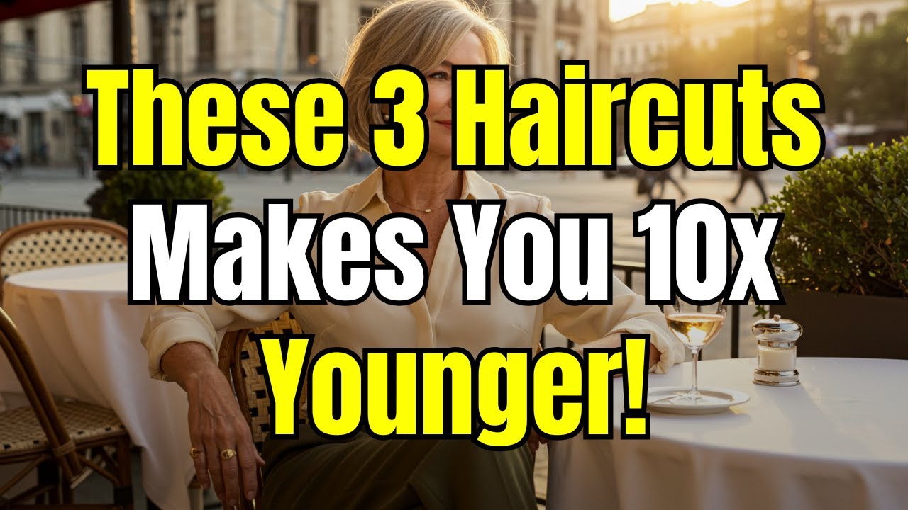 3 Haircuts That Will Make You Look 10 Years YOUNGER - Perfect For Women Over 60
