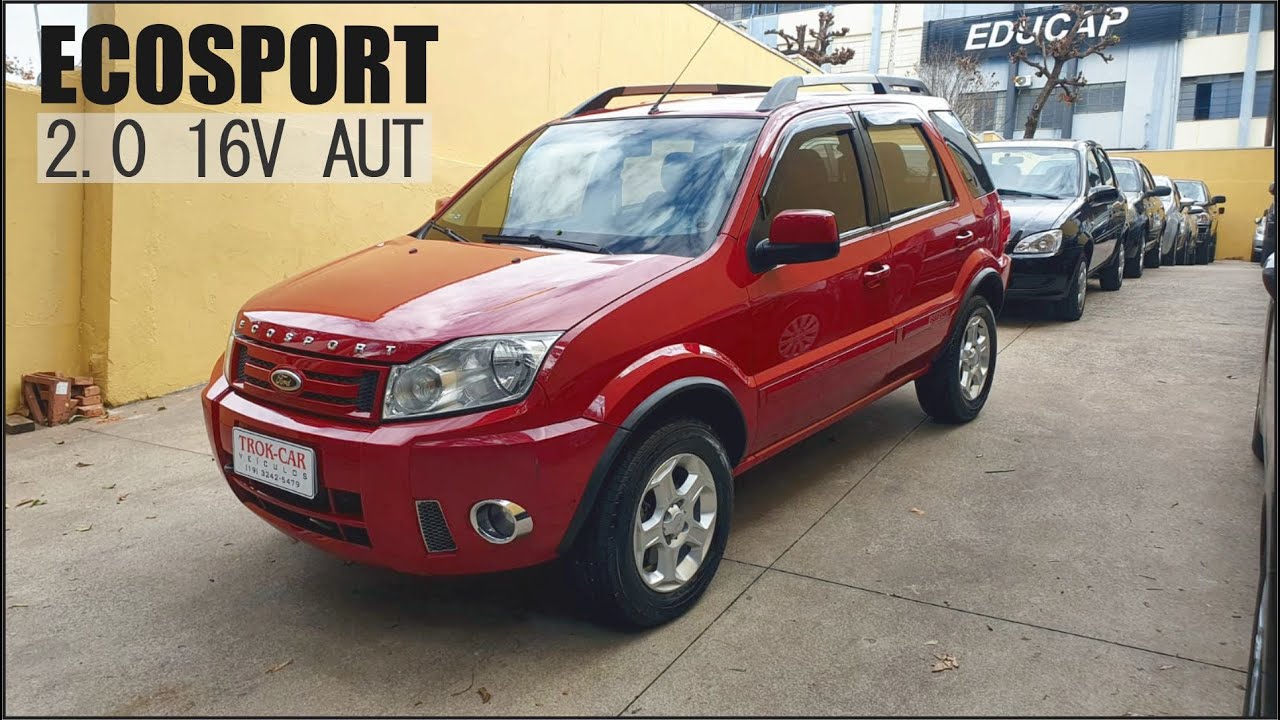 ECOSPORT 2.0 16V 2011 AUTOMÁTICO | GOSTOU DO VERMELHÃO??