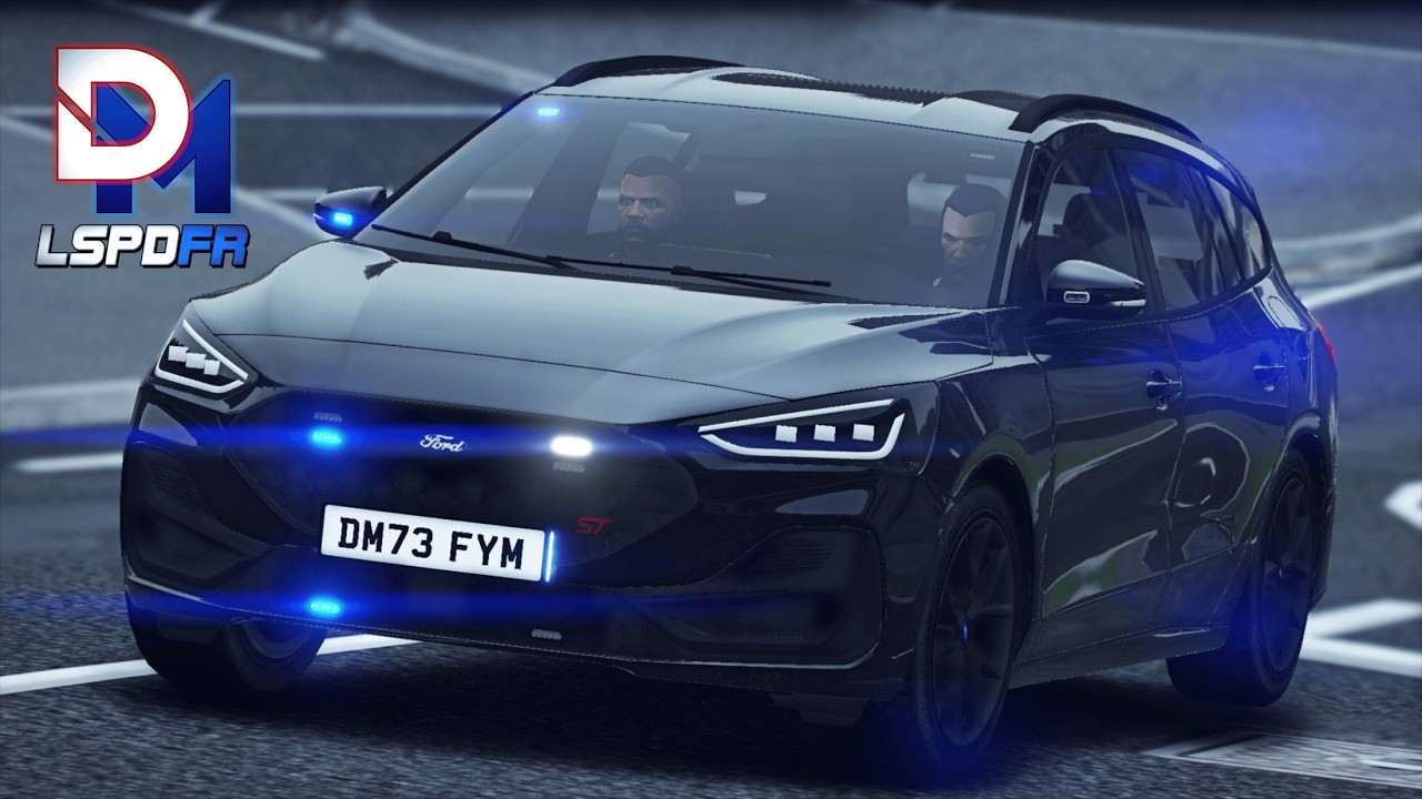 ЛУЧШАЯ ПОГОНЯ ЗА ГОДЫ! | Мод британской полиции для GTA 5 — UK LSPDFR