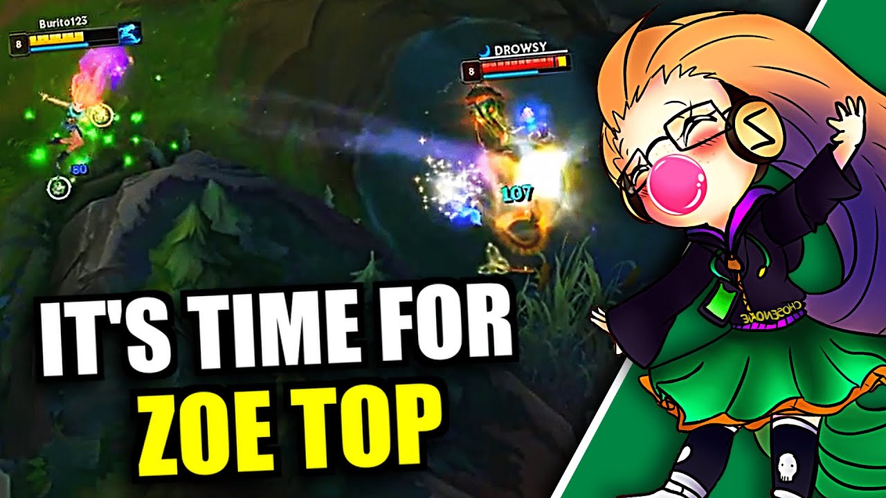 RANK 1 ZOE EUW PLAYED ZOE TOP LANE