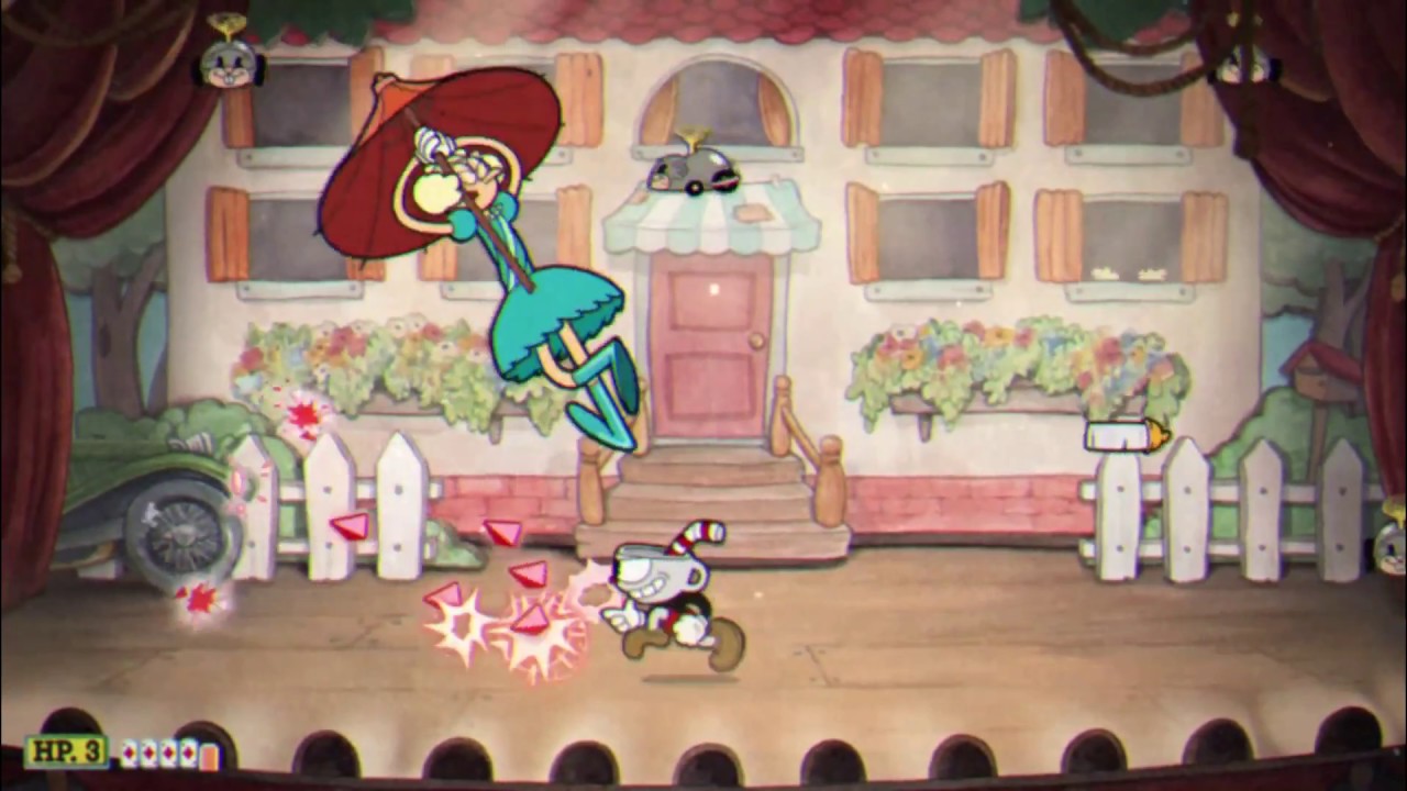 Tips para vencer a SALLY STAGEPLAY en Cuphead (la actriz)