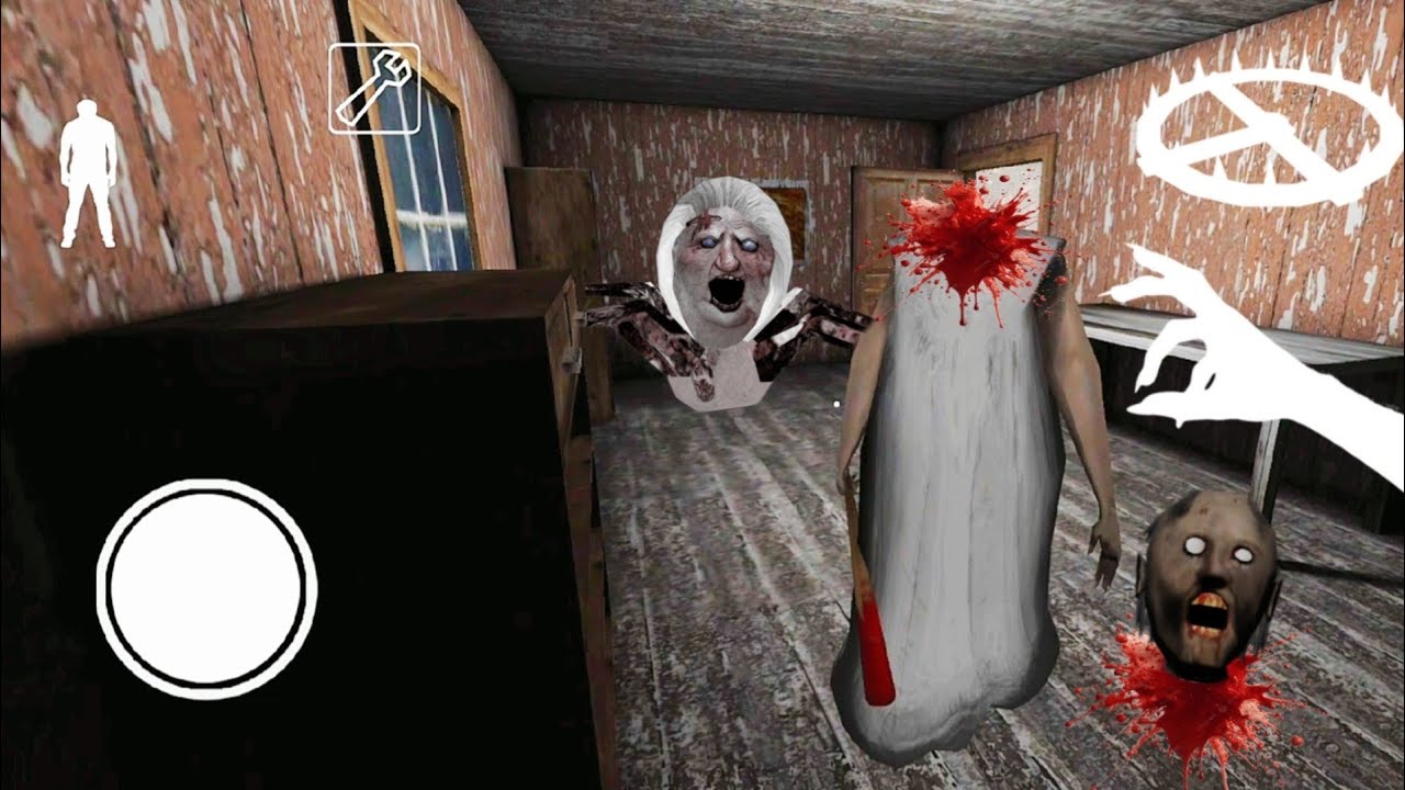 Granny Game Horror Escape Gameplay | Playing As Head Less Granny Mod Ep01