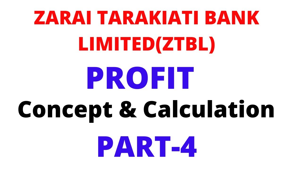 ztbl test preparation/profit concepts & calculation/part-4