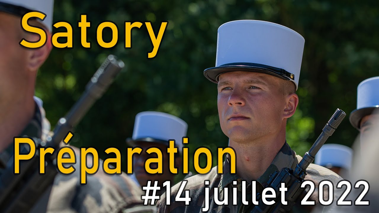 Répétition sur le camp de Satory #14juillet #legionetrangere #2REG