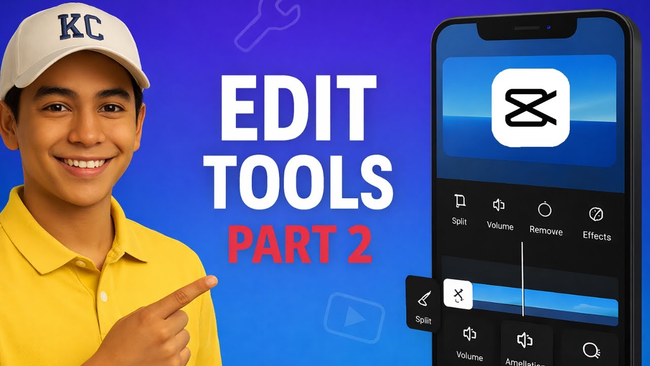 CapCut Edit Tools (Part 2):  Transition, Crop & Overlay  |  Tagalog with English Sub-title