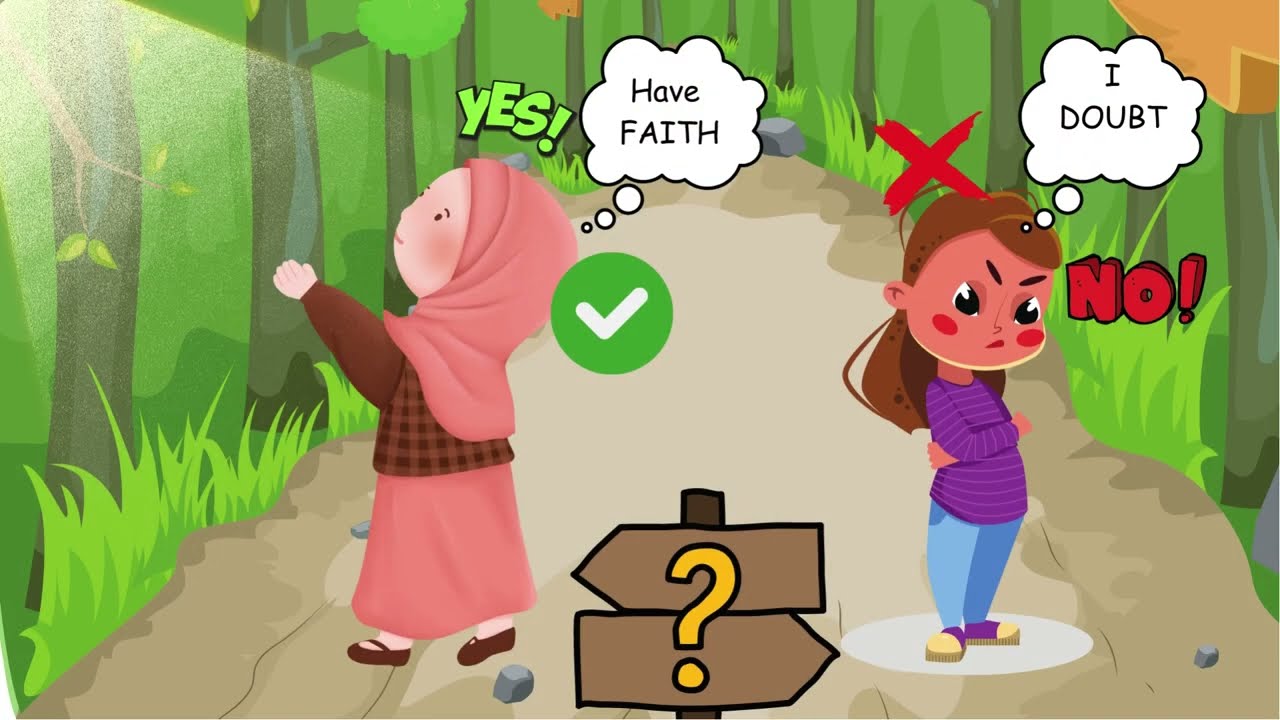 Surat Al-Kafiroon - Learn Quran for Kids - Quran with Pictures and Coloring
